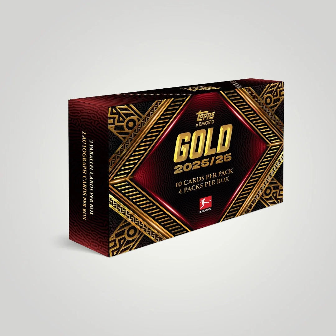 2025-26 Topps Gold Bundesliga Soccer Hobby Box Topps