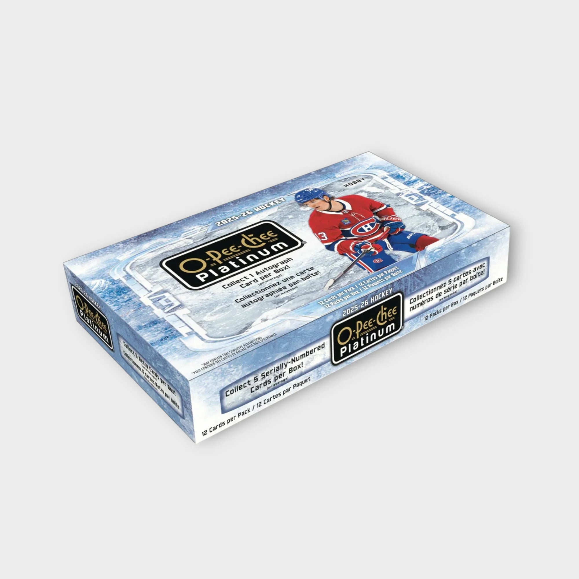 2025/26 Upper Deck O-Pee-Chee Platinum Hockey NHL Hobby Box Upper Deck
