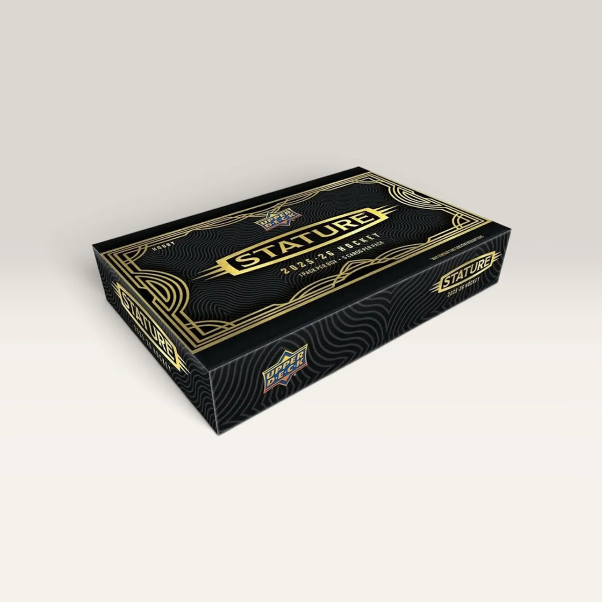 2025-26 Upper Deck Stature Hockey Hobby Box Upper Deck