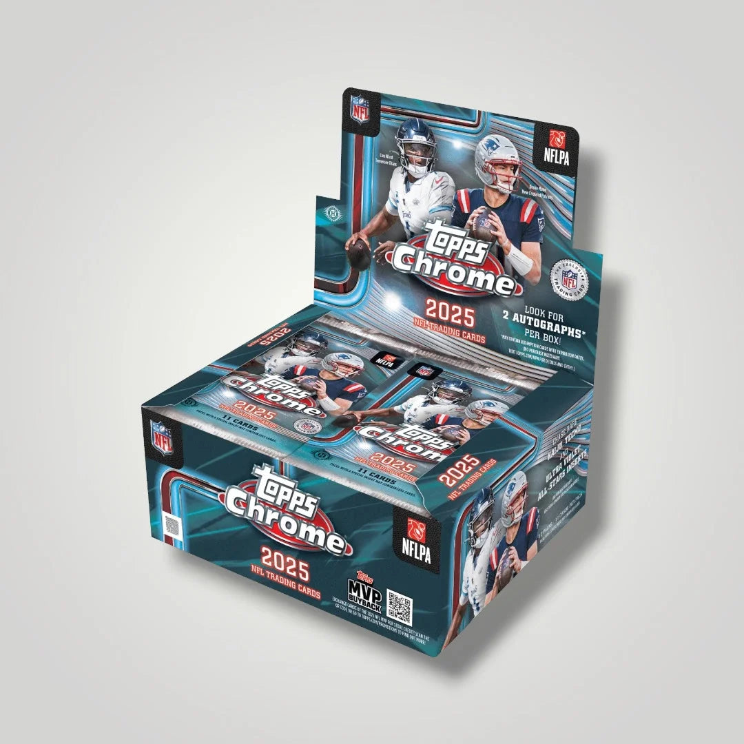 2025 Topps Chrome Football - Jumbo Box Topps
