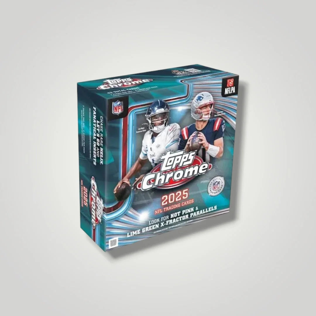 2025 Topps Chrome Football Mega Box Topps