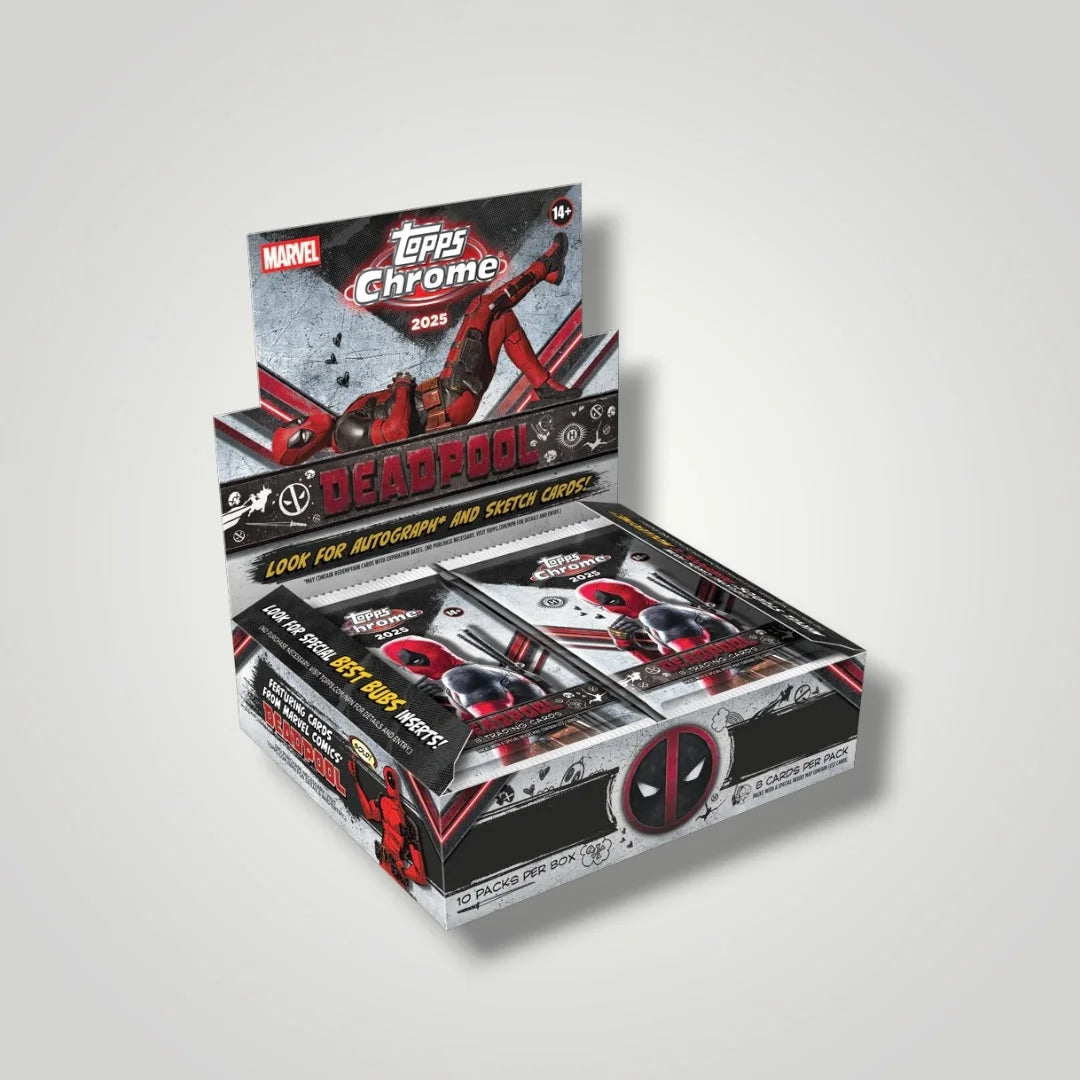 2025 Topps Chrome® Deadpool - Hobby Box Topps
