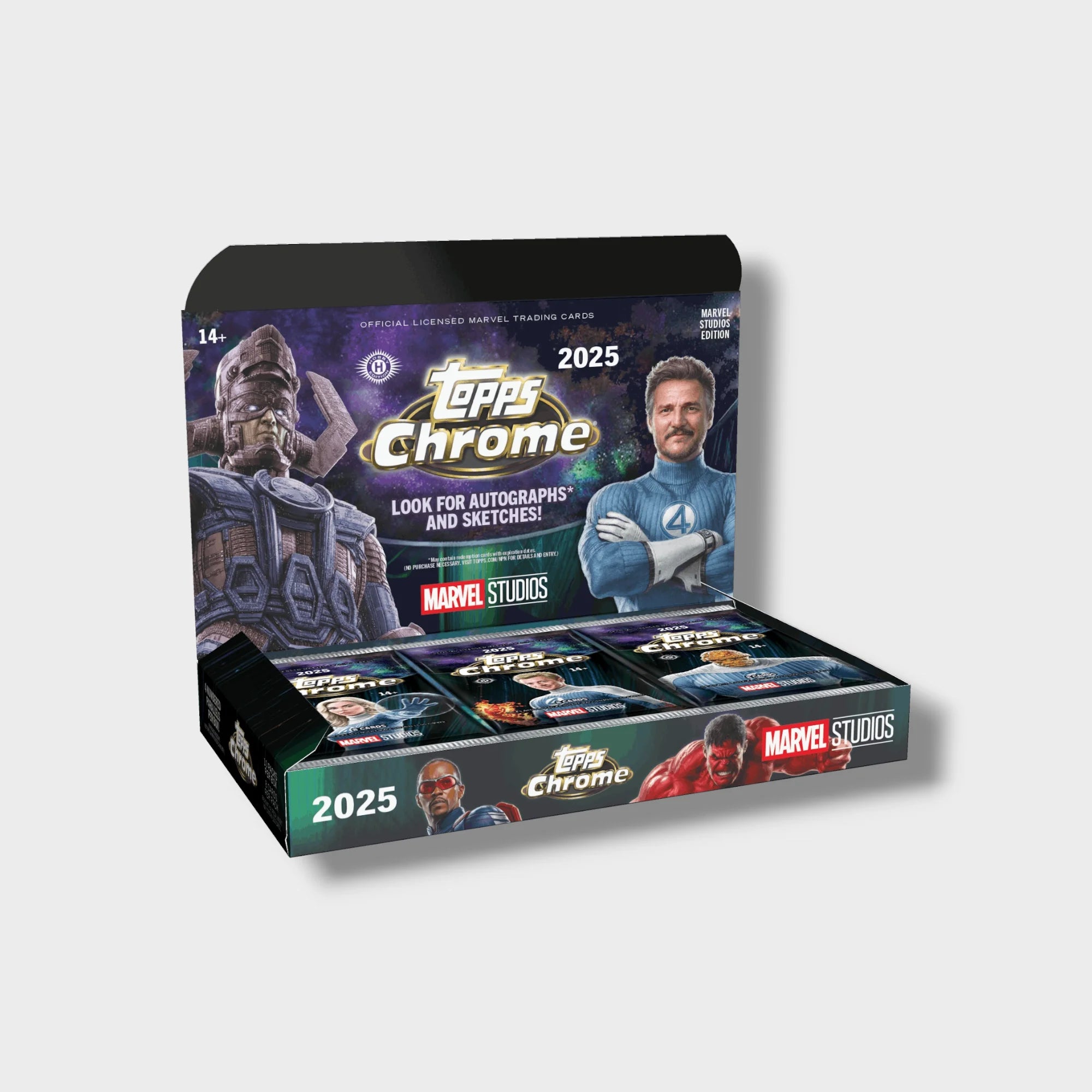 2025 Topps Marvel Studios Chrome® - Hobby Box Topps