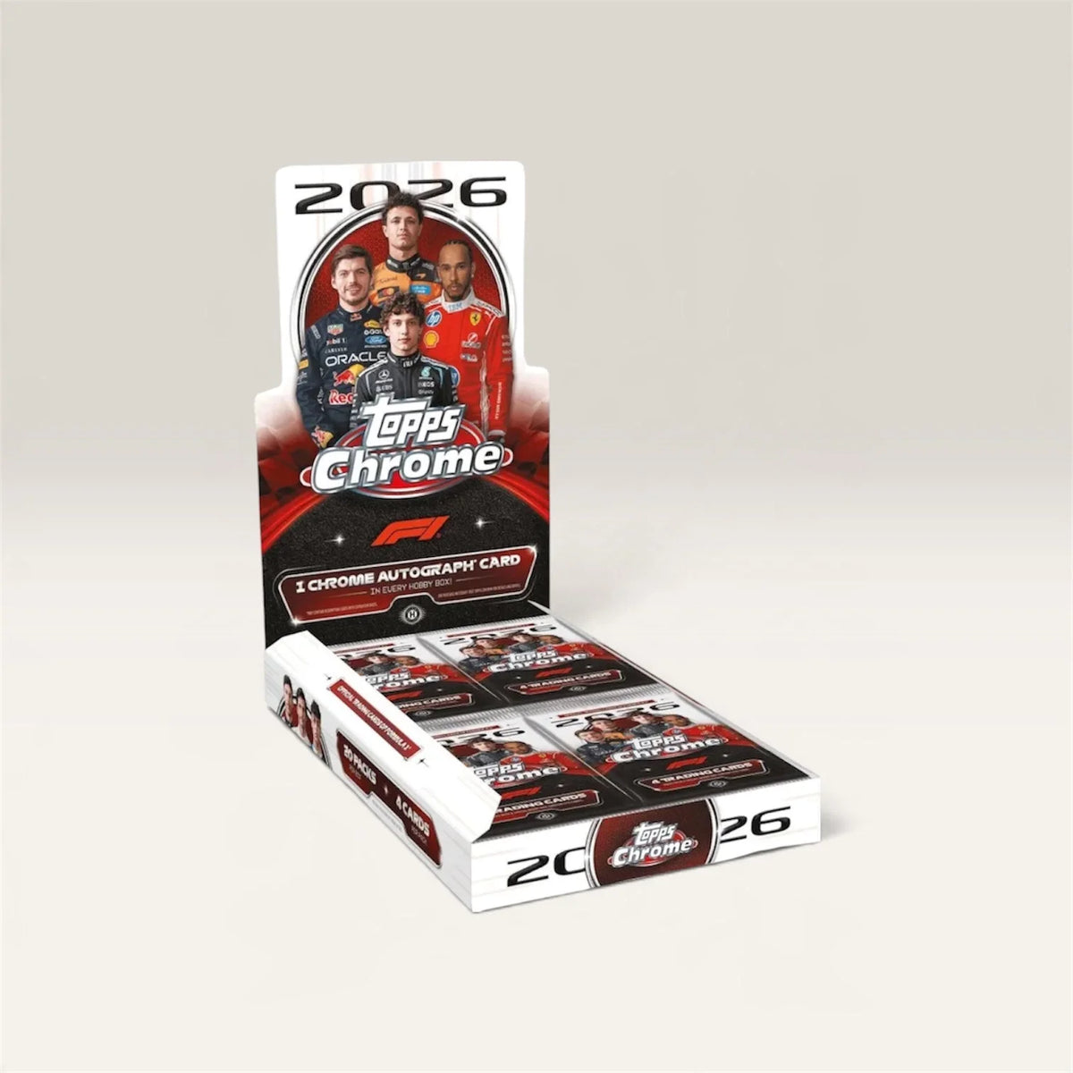 2026 Topps Chrome Formula 1® – Hobby Box Topps