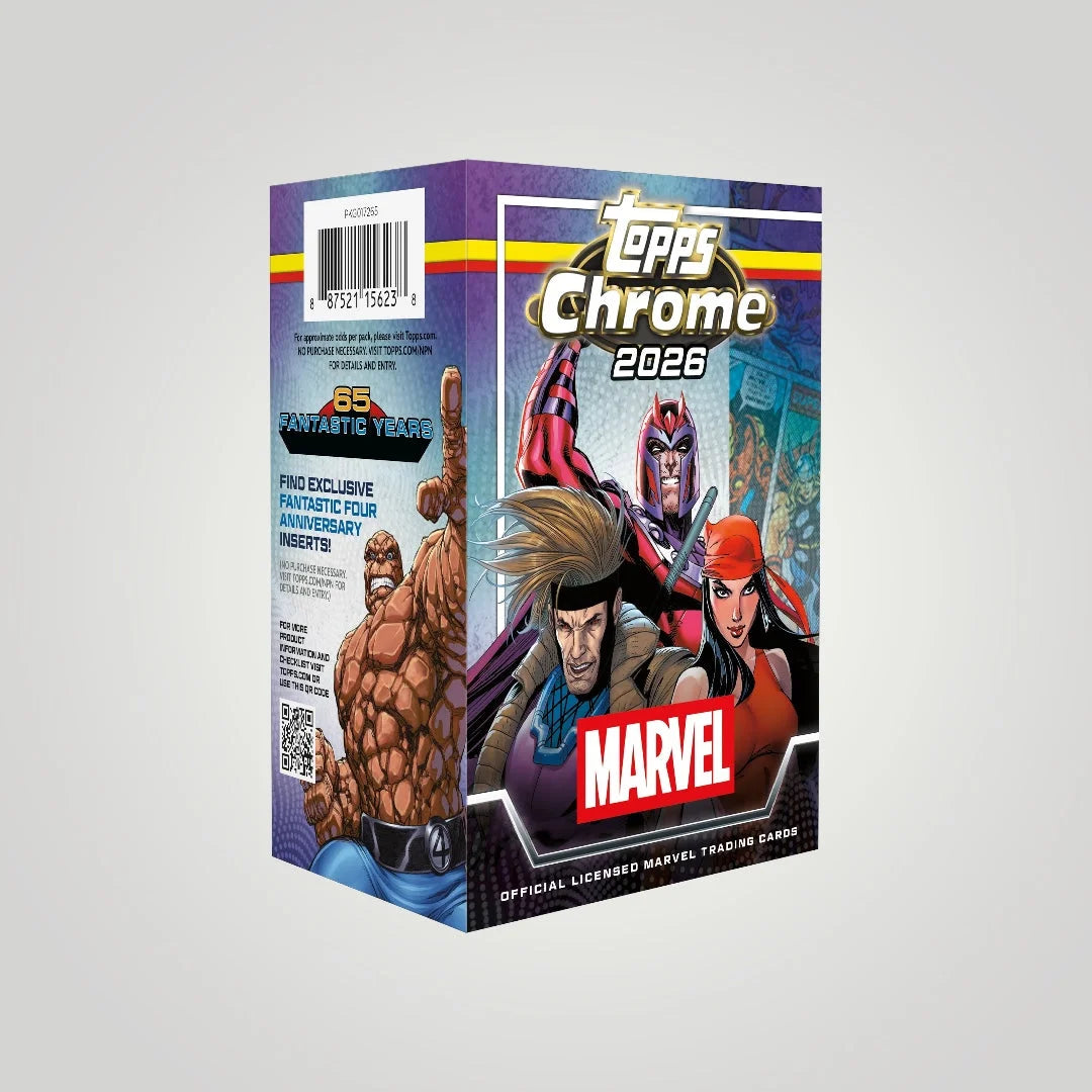 2026 Topps Chrome Marvel Comics - Value Box Topps