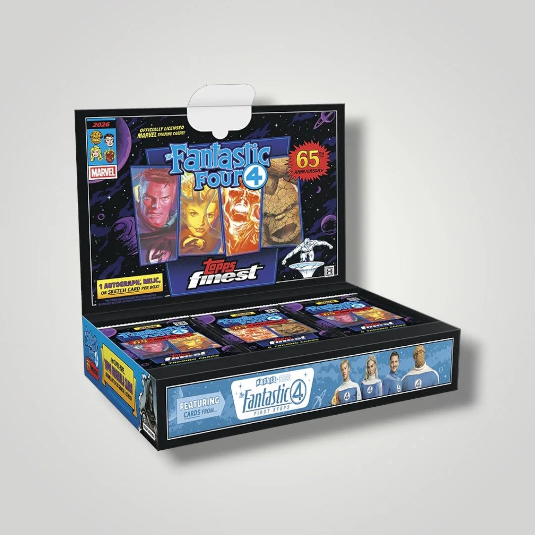 2026 Topps Finest Fantastic Four 65th Anniversary Hobby Box Topps