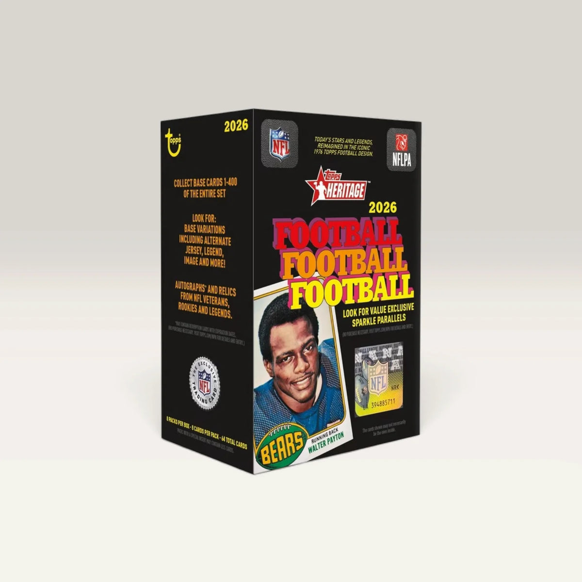 2026 Topps Heritage Football – Value Box Topps