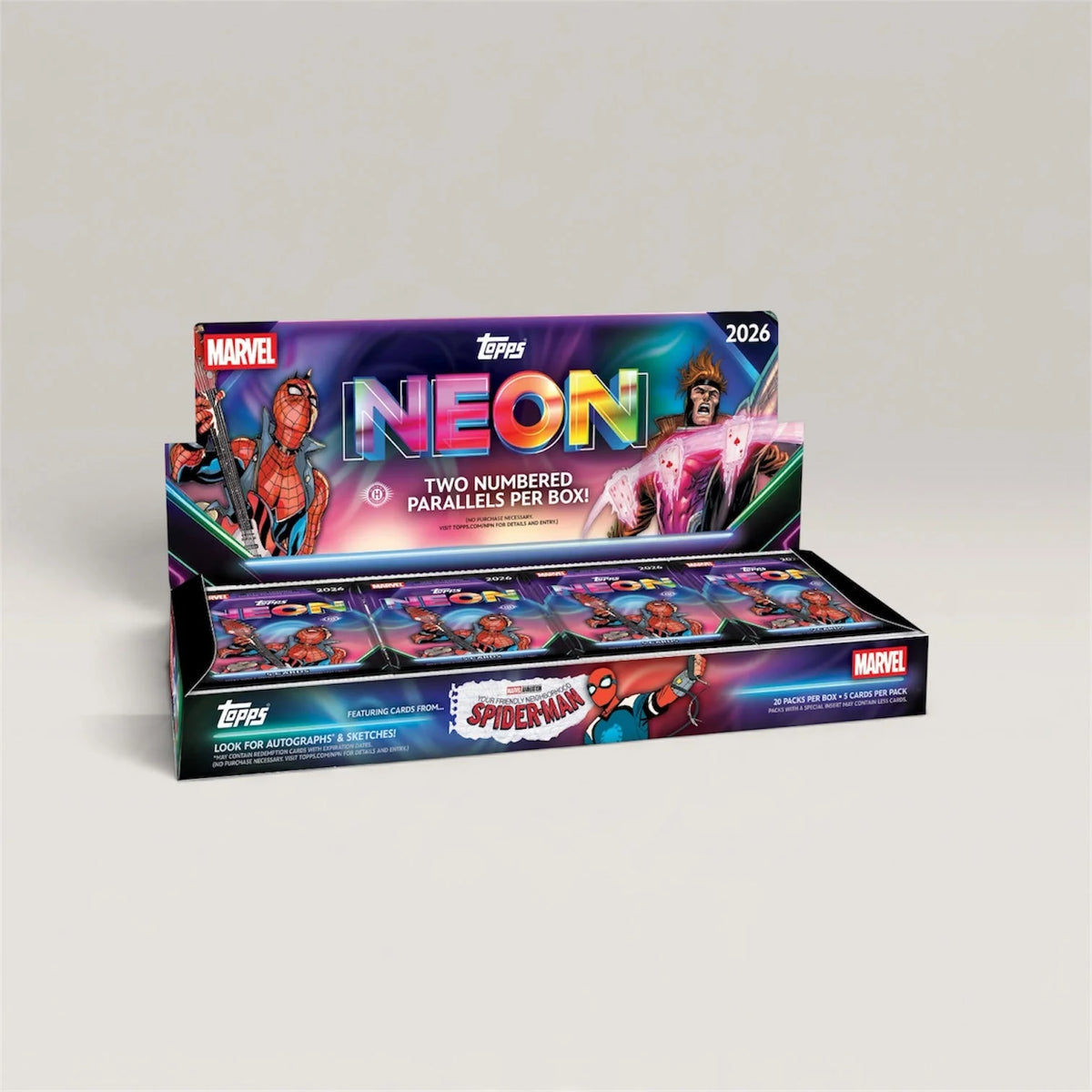 2026 Topps Neon Marvel – Hobby Box Topps