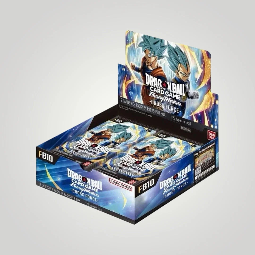Dragon Ball Super Card Game Fusion World – Cross Force FB10 Booster Display Bandai
