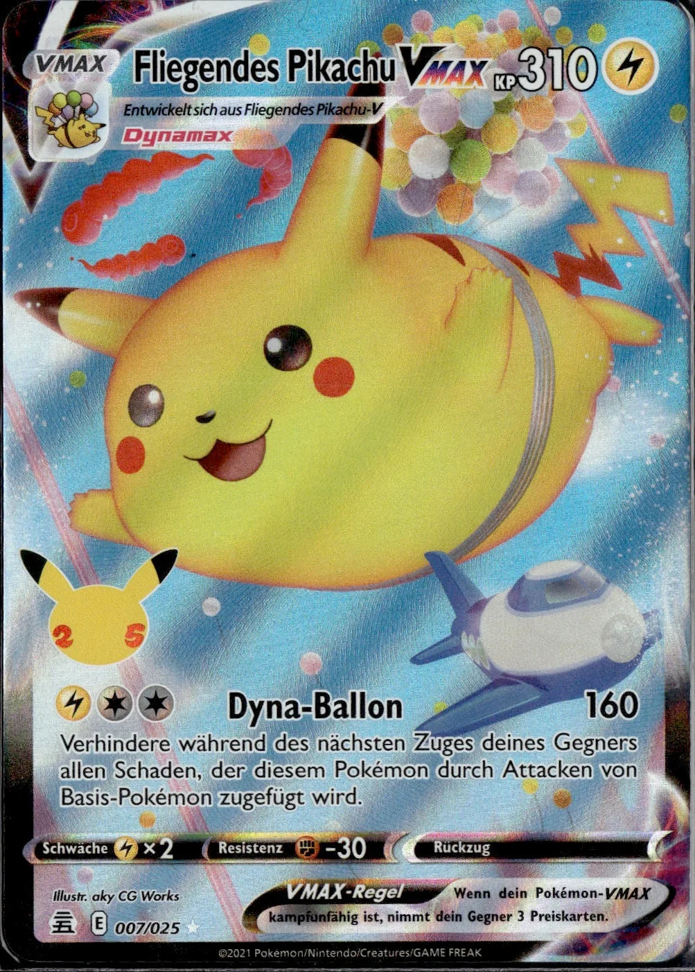 Flying Pikachu VMAX