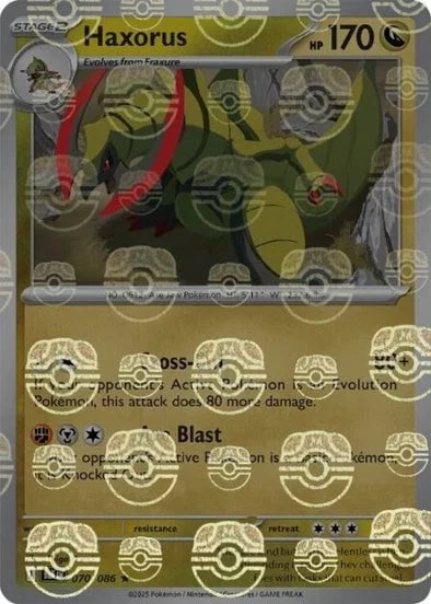 Haxorus (Master Ball Pattern)