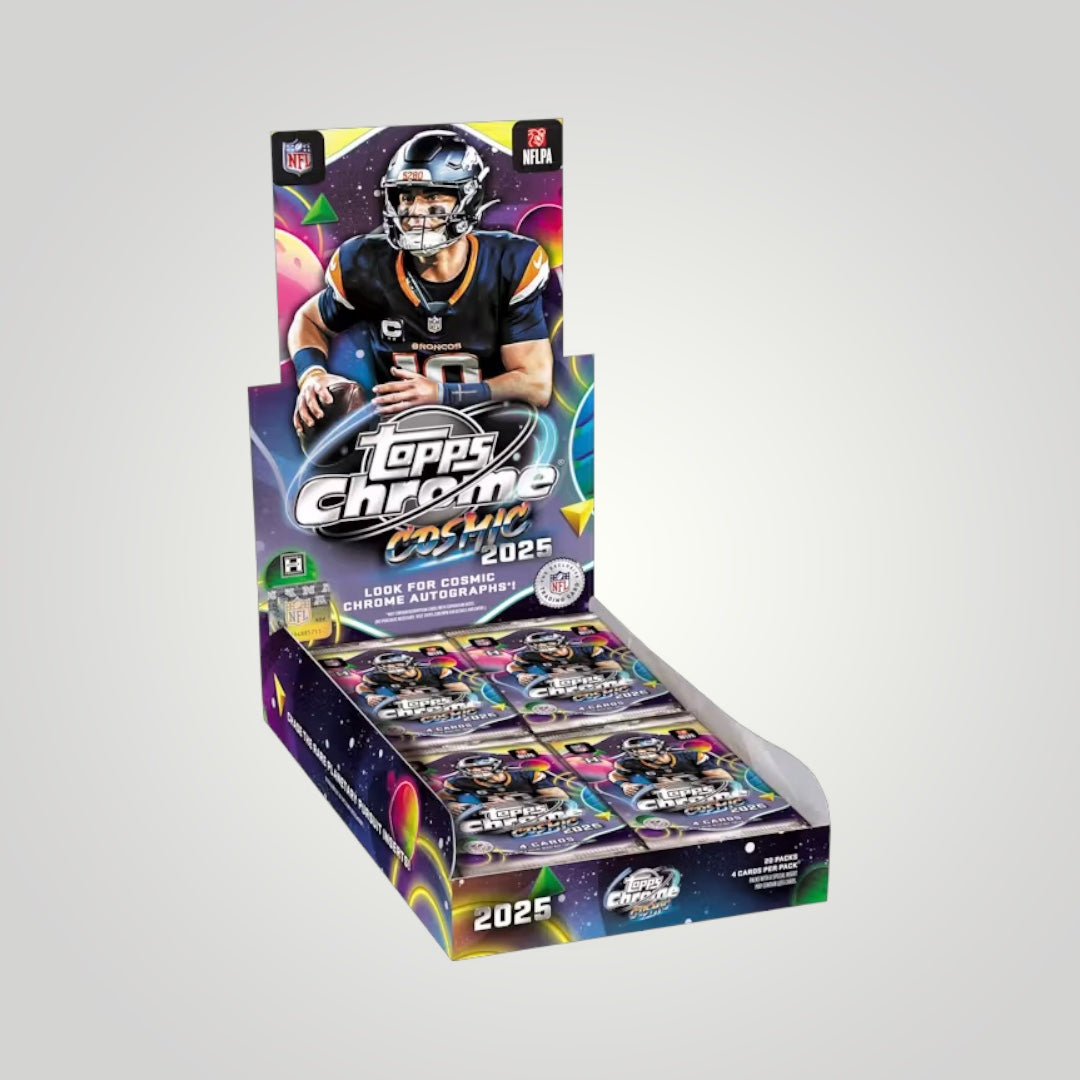 2025 Topps Cosmic Chrome Football NFL Hobby Box