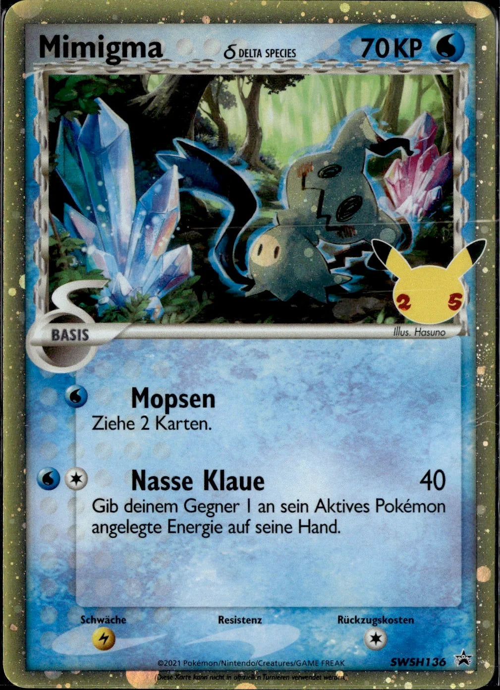Mimikyu (Delta Species) - SWSH136