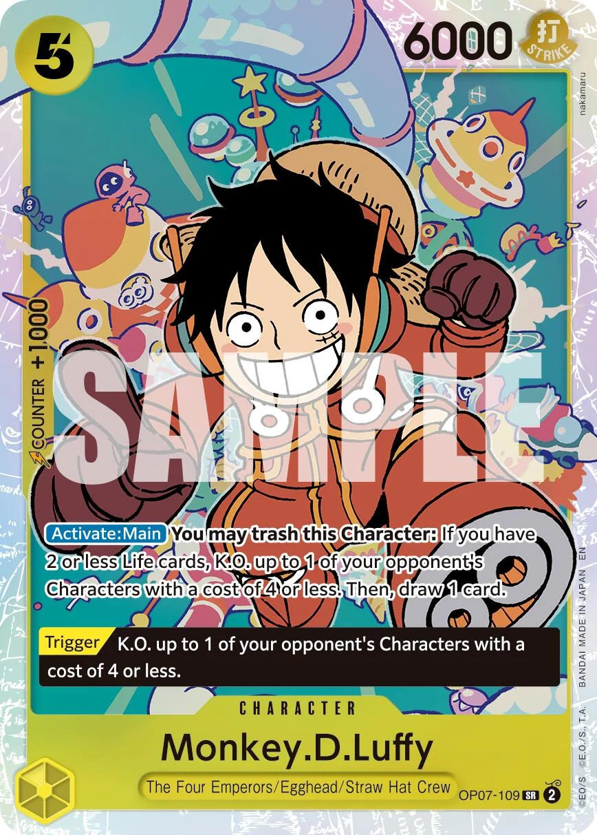 Monkey.D.Luffy - OP07-109 (Reprint)