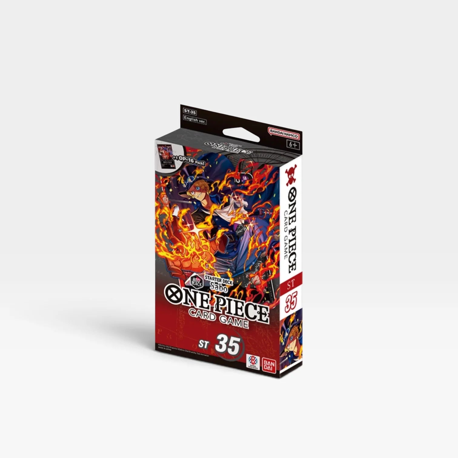One Piece Card Game – Starter Deck ST-35 "RED/BLACK Sabo" (EN) Bandai