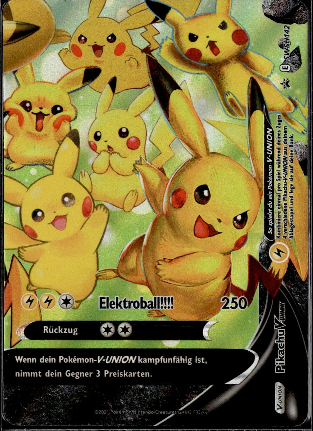 Pikachu V-Union - SWSH142