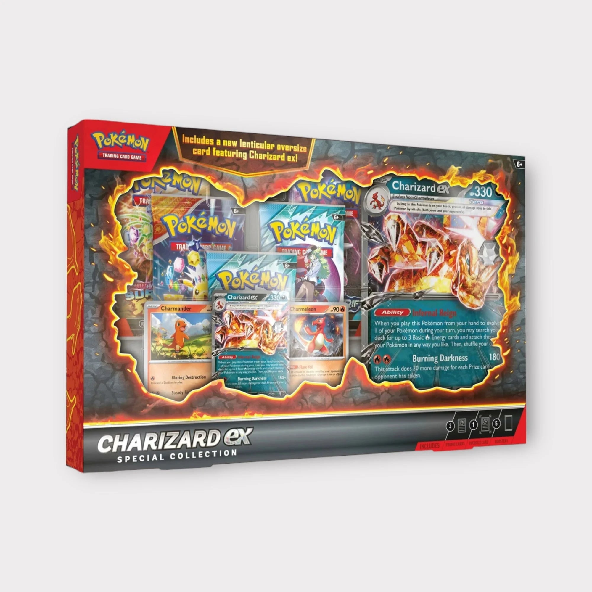 Pokémon TCG - Charizard ex Special Collection Pikaversum