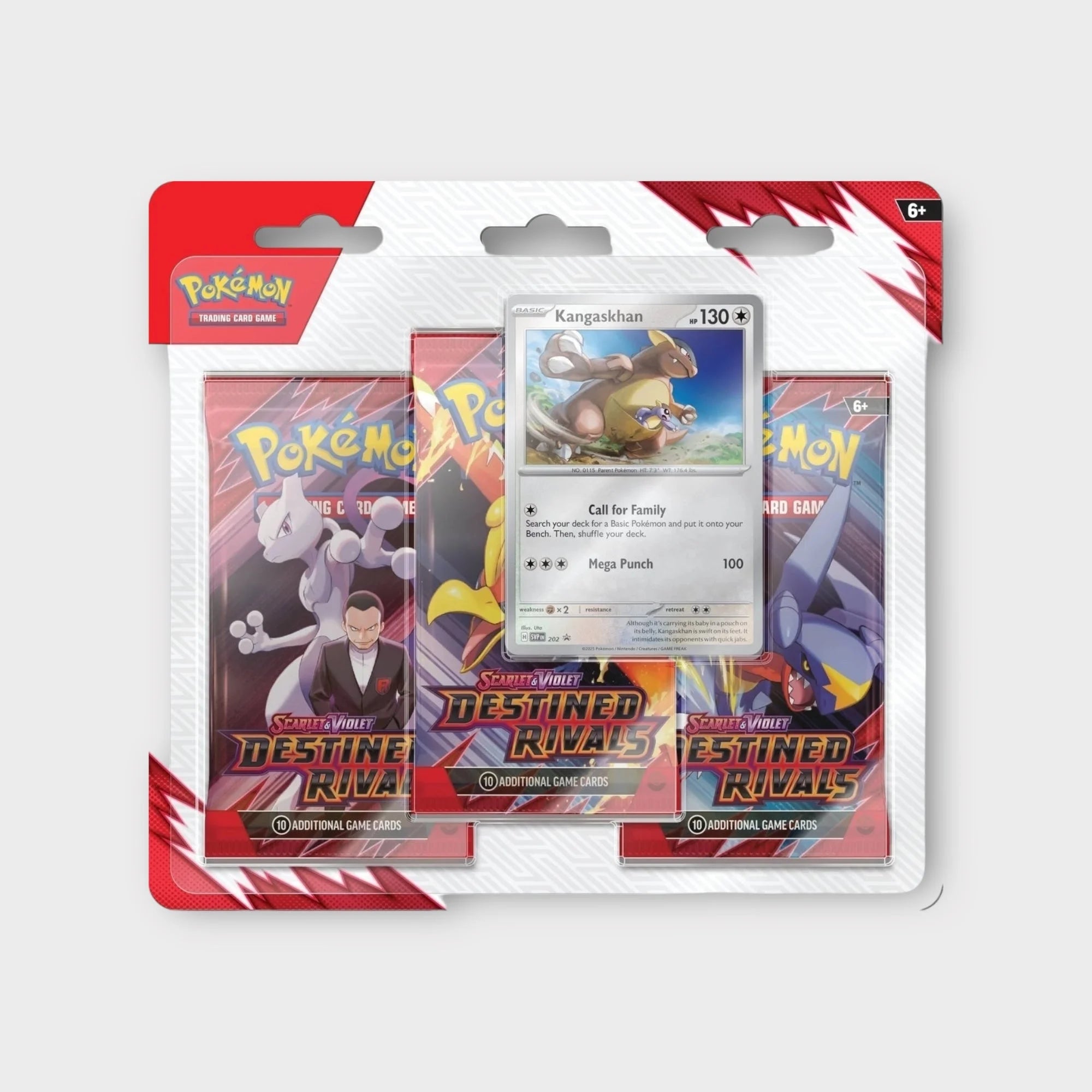 Pokémon TCG - Destined Rivals 3-Pack Blister Pokémon