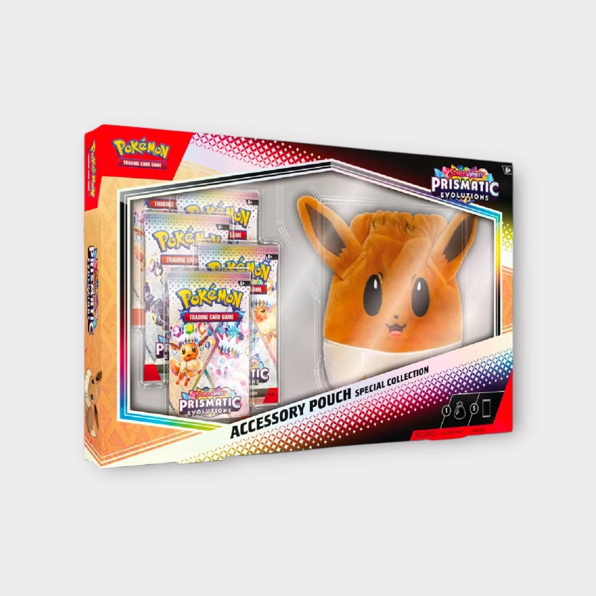 Pokémon TCG: Prismatic Evolutions Accessory Pouch Special Collection Pokémon
