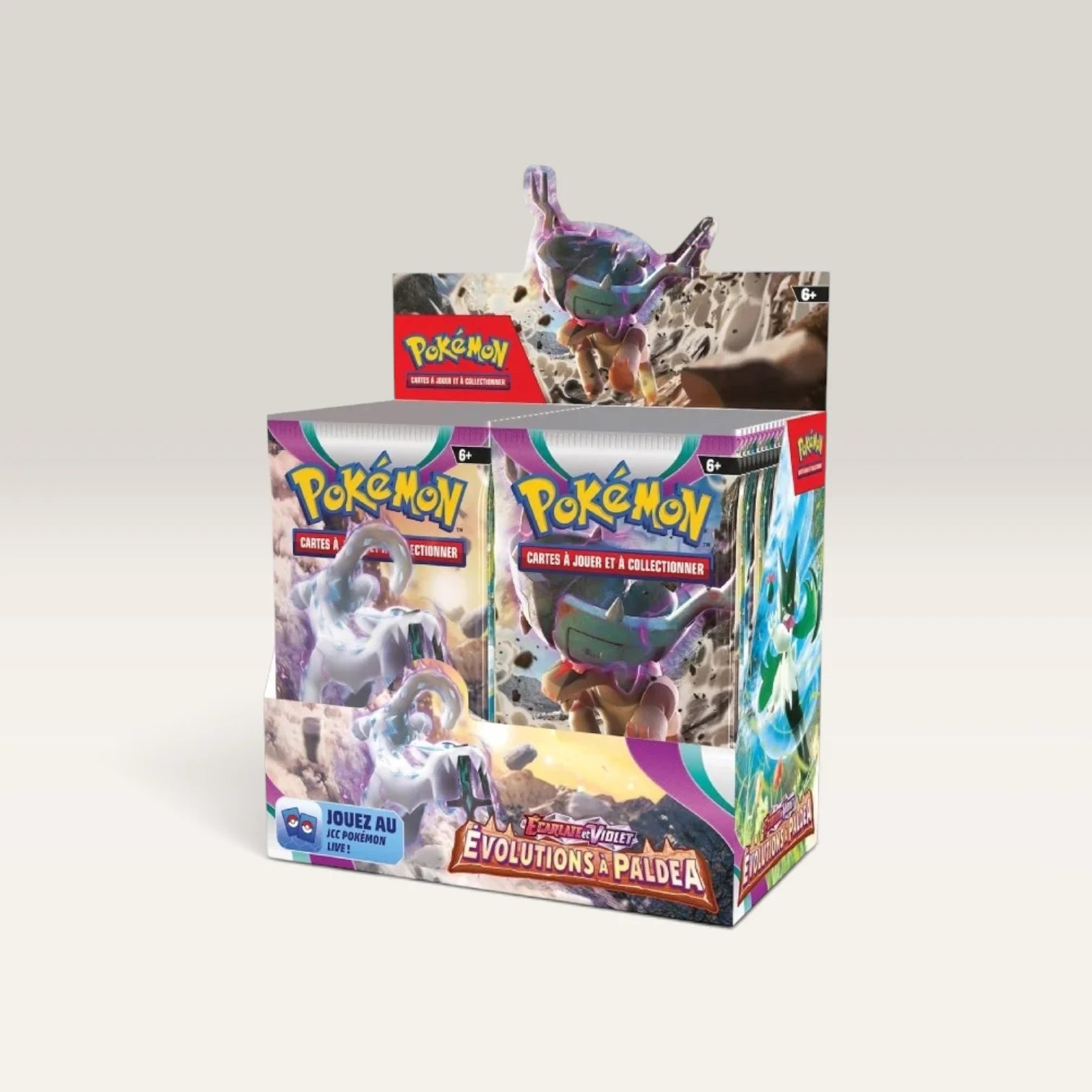Pokémon TCG Écarlate et Violet – Évolutions à Paldea Display (FR) Pokémon