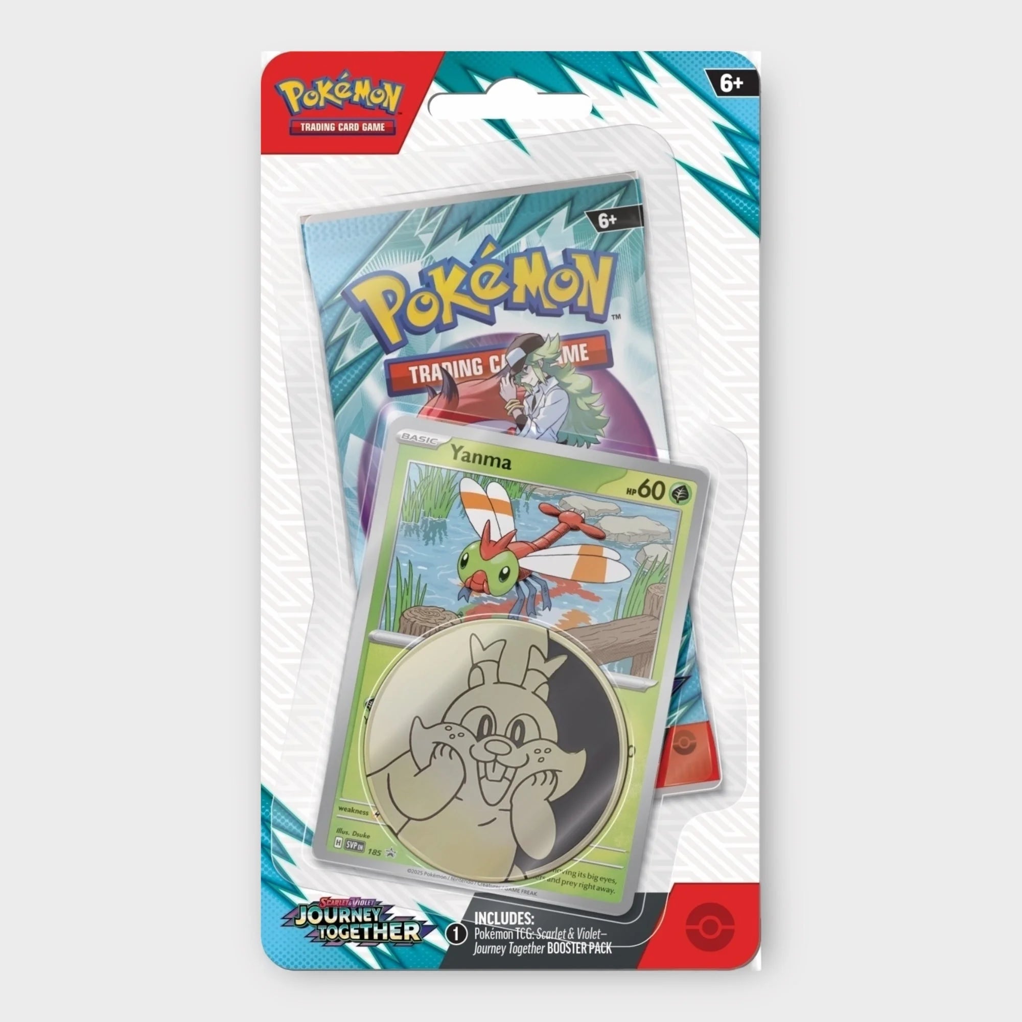 Pokémon TCG - Journey Together - Checklane Blister Pokémon