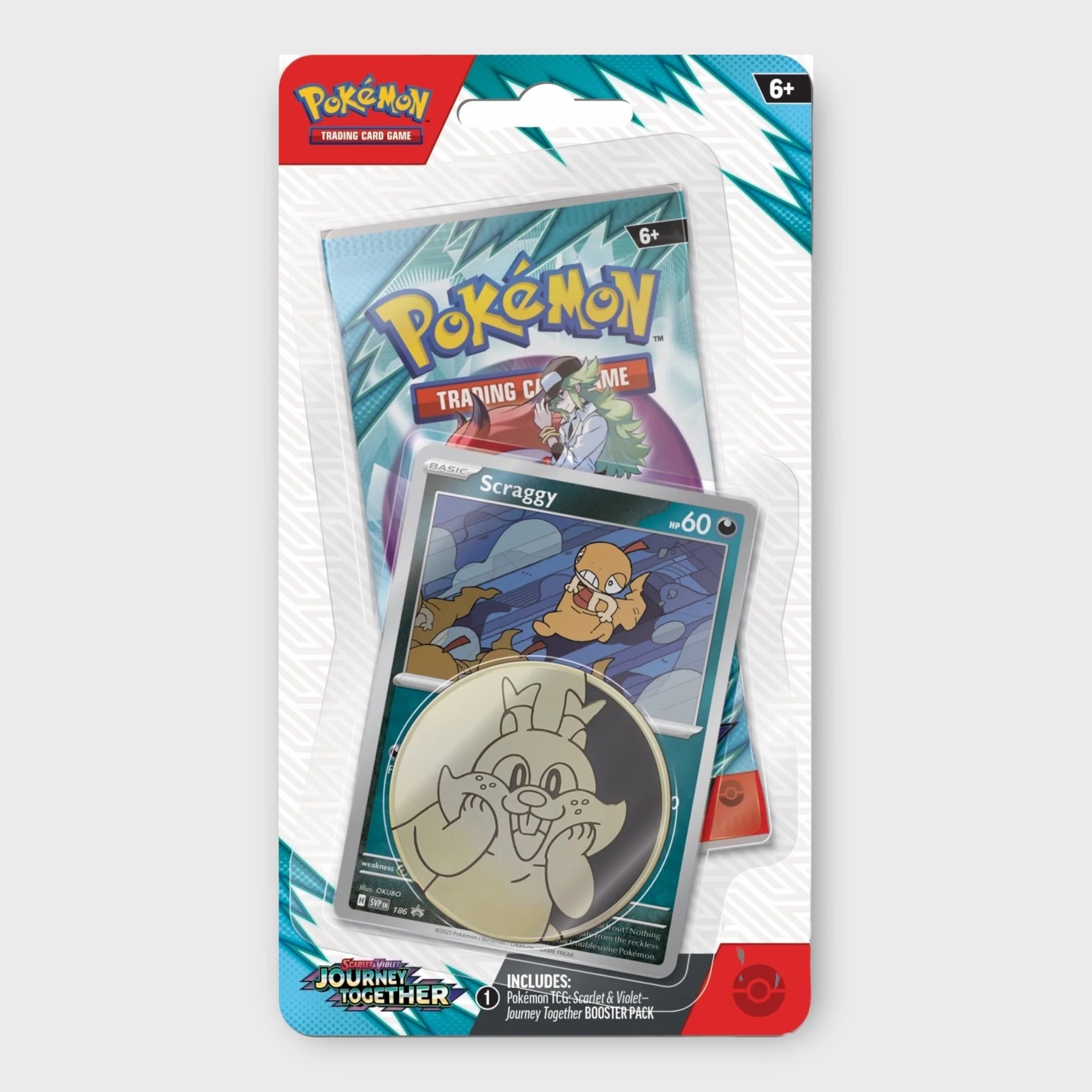 Pokémon TCG - Journey Together - Checklane Blister Pokémon