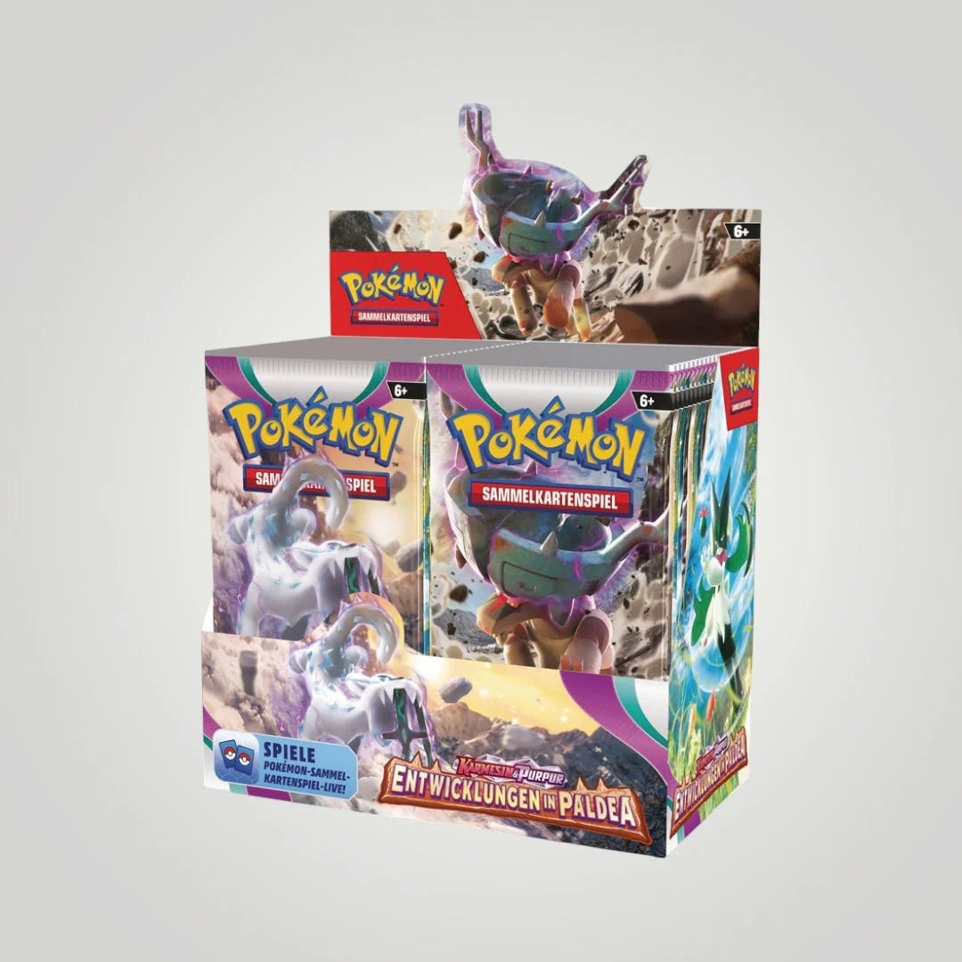 Pokémon TCG - Karmesin & Purpur: Entwicklungen in Paldea Booster Display (DE) Pokémon