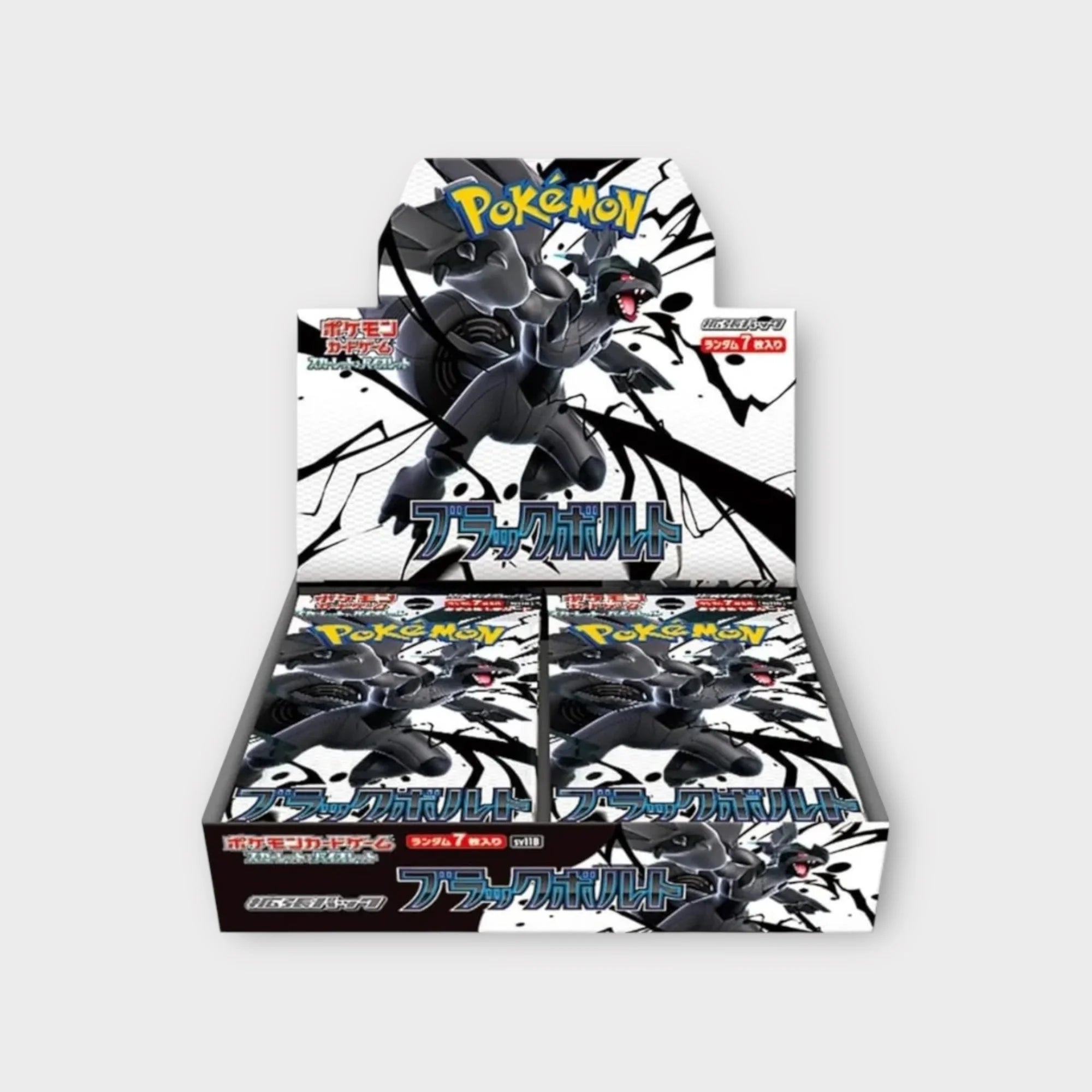 Pokémon TCG - Scarlet&Violet - Black Bolt Booster Display Pokémon