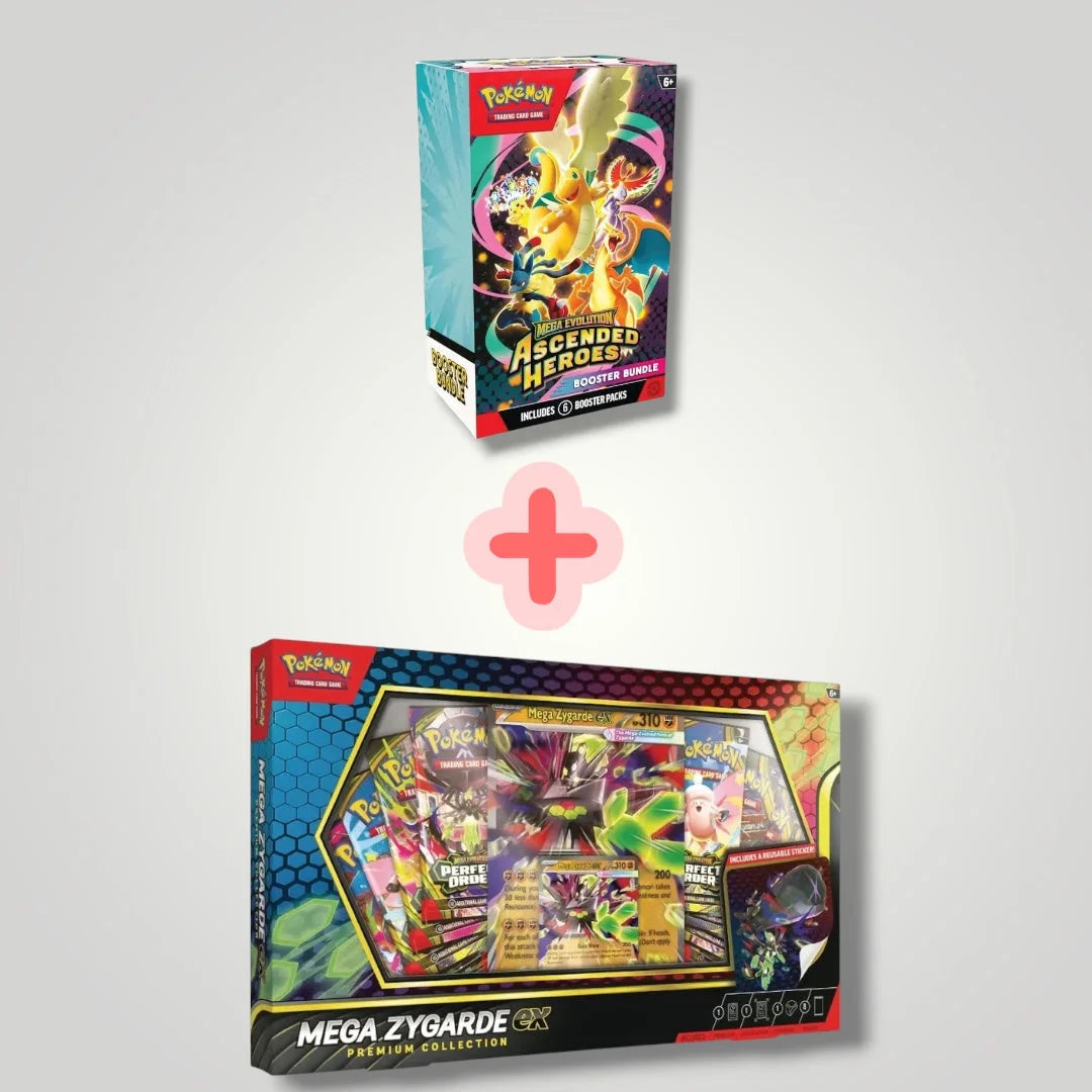 Pokémon TCG : Ascended Heroes Booster Bundle (EN) + Mega Zygarde ex Premium Collection (EN) Set Pokémon