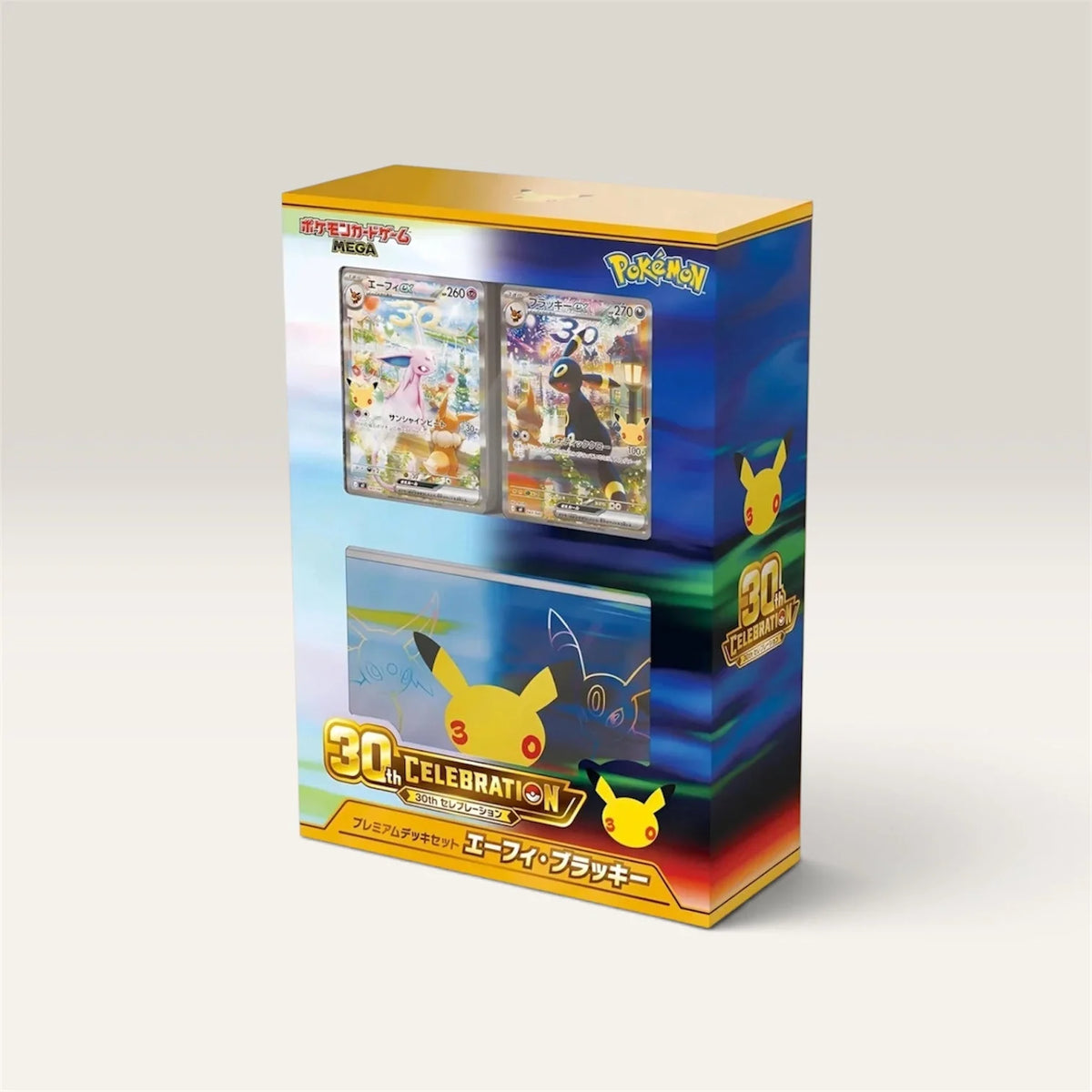 Pokémon TCG – Espeon ex & Umbreon ex 30th Celebration Premium Deck Set (JPN) Pikaversum