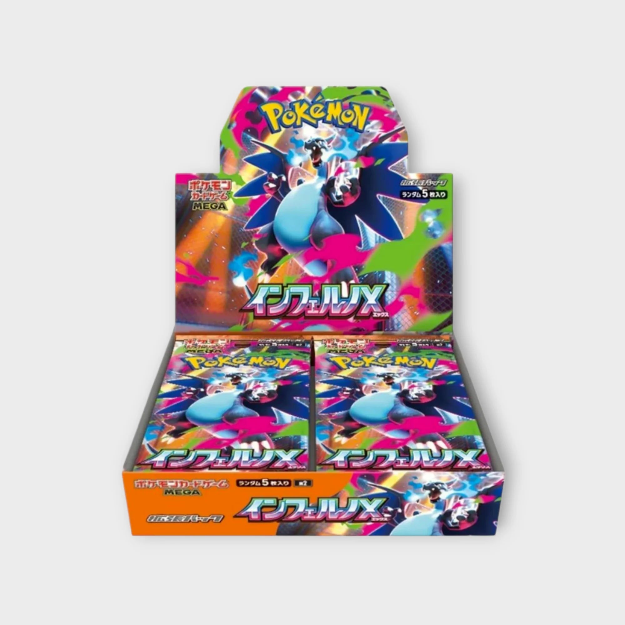 Pokemon Mega Inferno X 10BOX 分　インフェルノ Pokémon TCG : Mega - Inferno X / Booster Box (JPN)