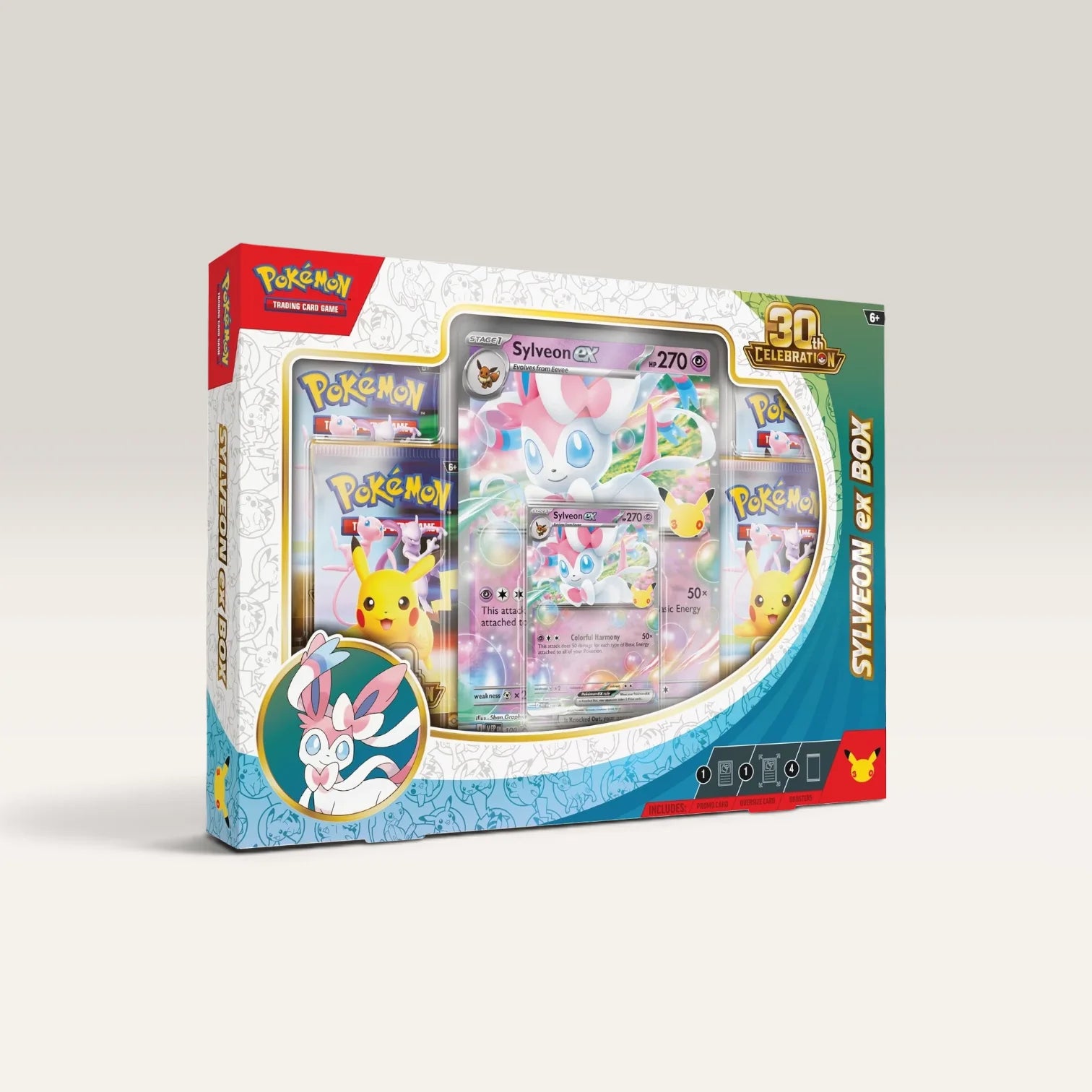 Pokémon TCG: 30th Celebration Sylveon ex Box & Greninja ex Box Pokémon