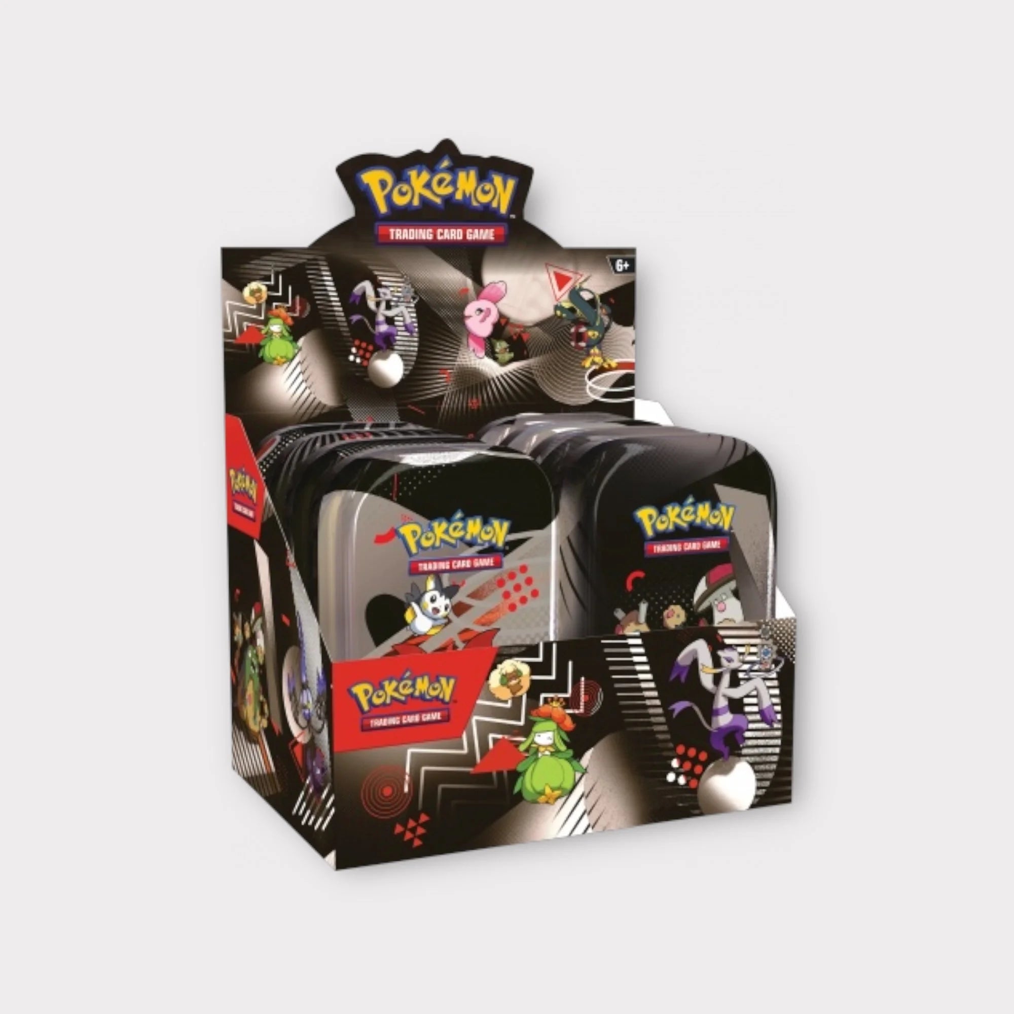 Pokémon TCG: Scarlet & Violet - Black Bolt & White Flare - Unova Mini Tin Display Pokémon