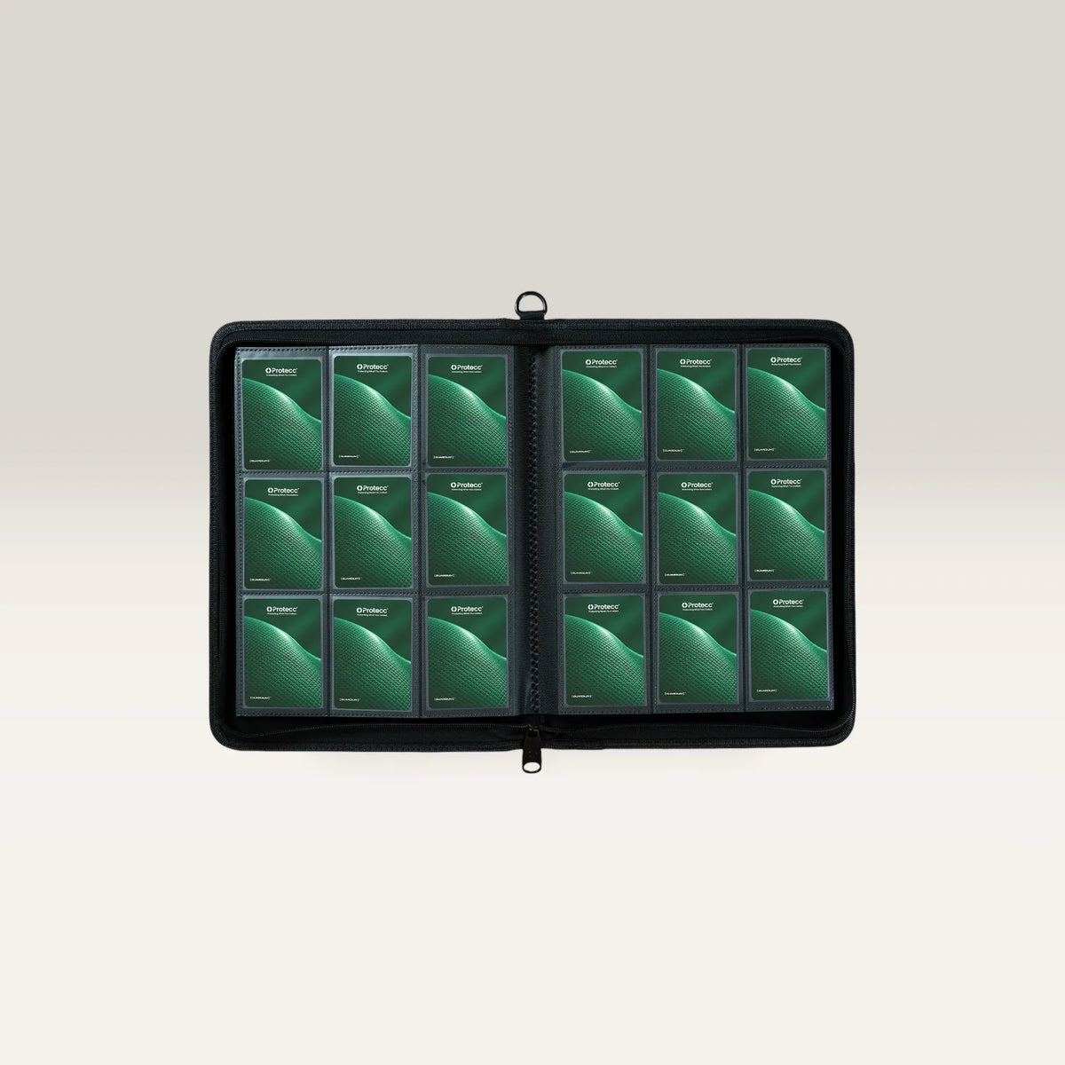 Guardium 9 Pocket Binder All Black Detail