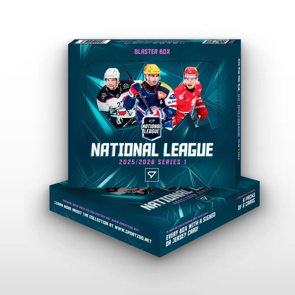 SportZoo Blaster box - Hockey Trading Cards National League 2025/26 - Series 1 SportZoo
