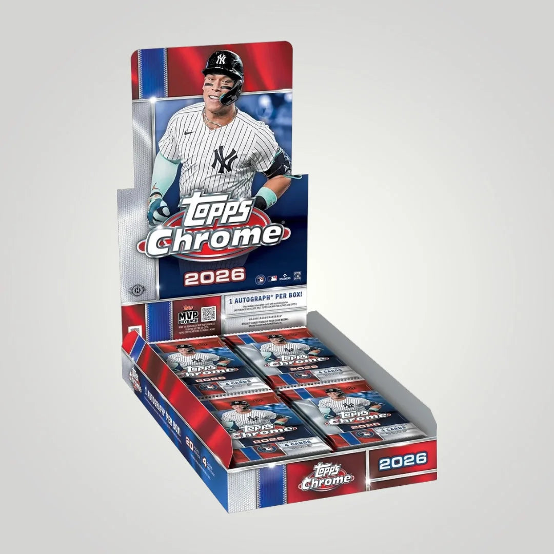 Topps Chrome MLB Baseball 2026 – Hobby Box Topps