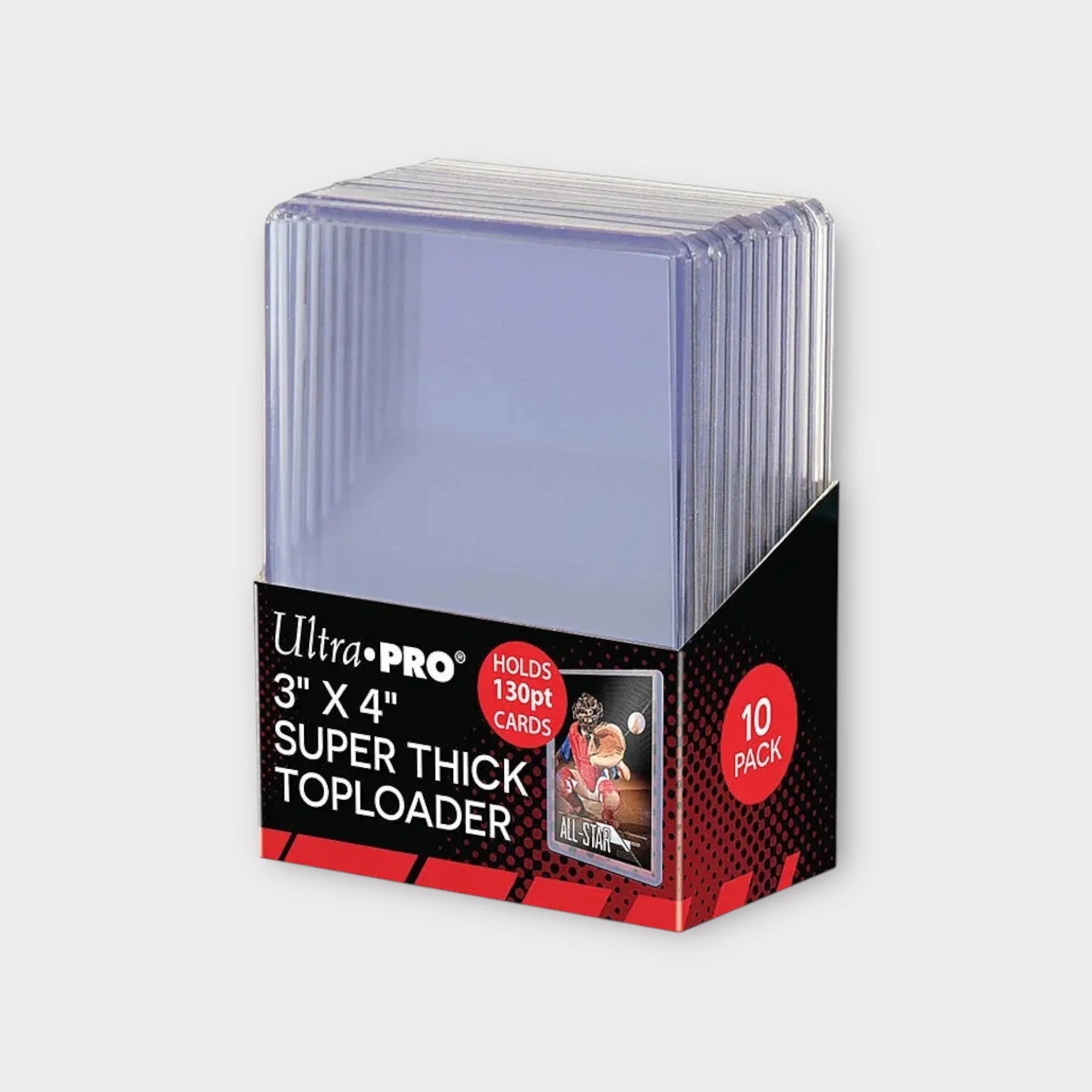 Ultra Pro - Super Thick 130PT Toploaders (10 STK.) Ultra Pro