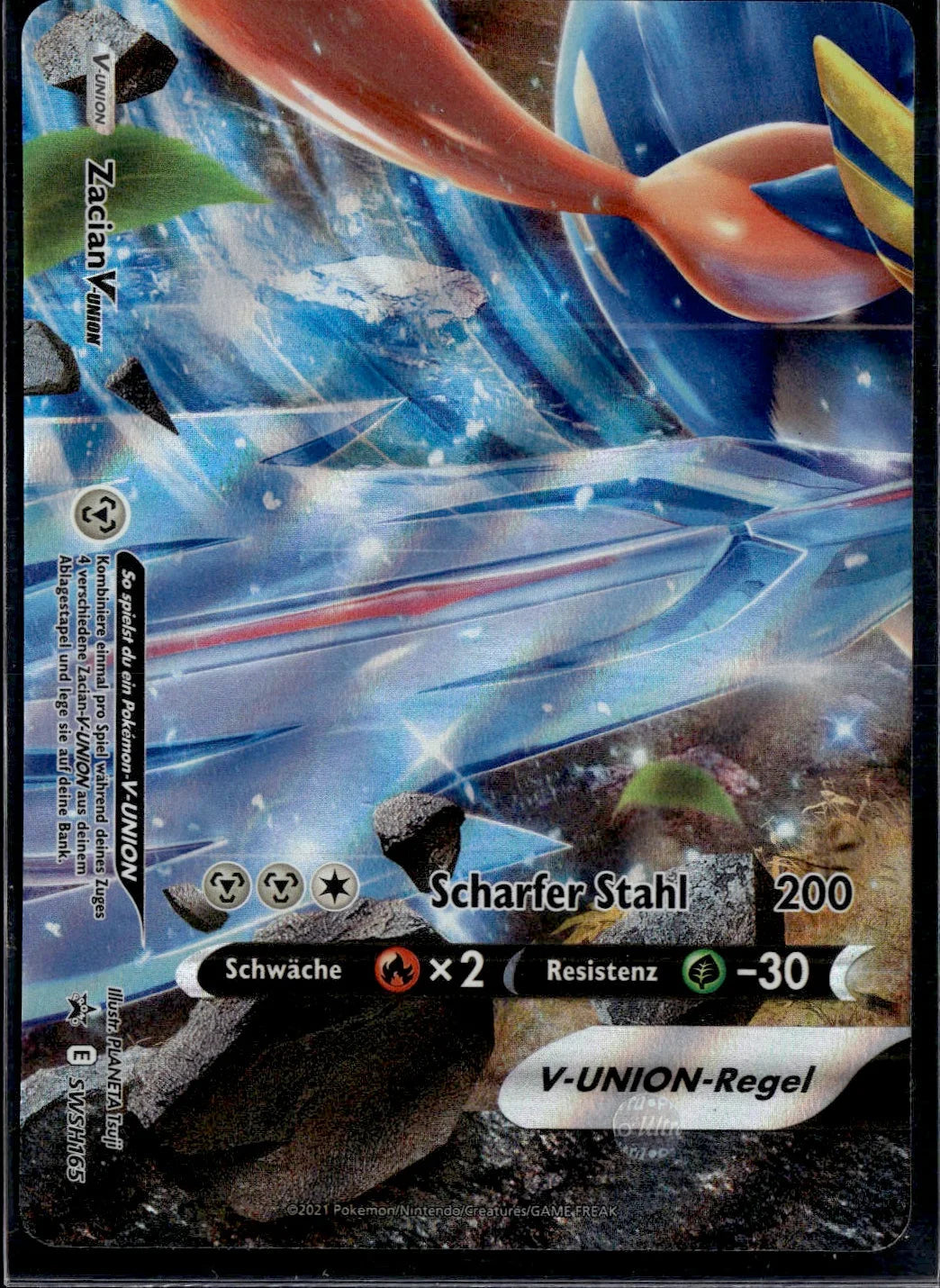 Zacian V-UNION - SWSH165