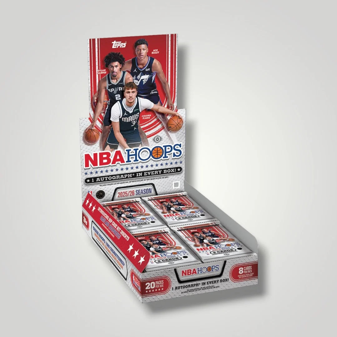 2025-26 Topps Hoops Basketball - Hobby Box Topps