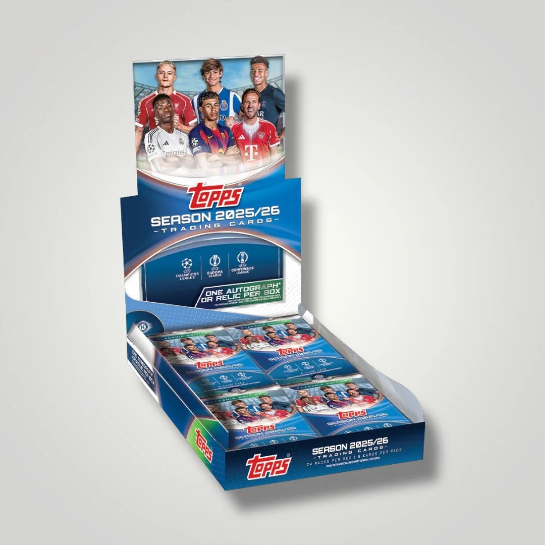 2025-26 Topps UEFA Club Competitions - Hobby Box Topps