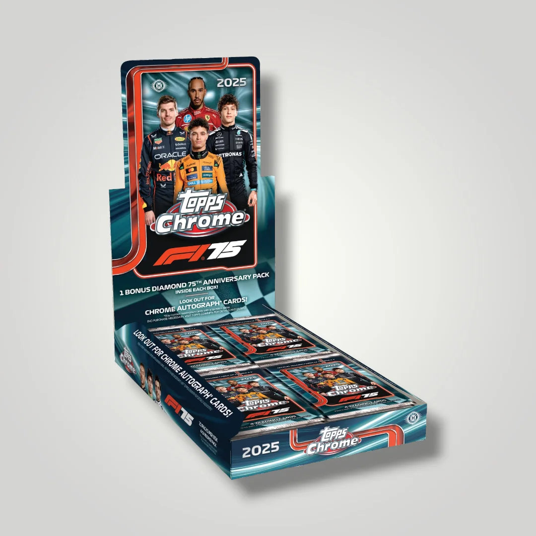 2025 Topps Chrome Formula 1® - Hobby Box Topps