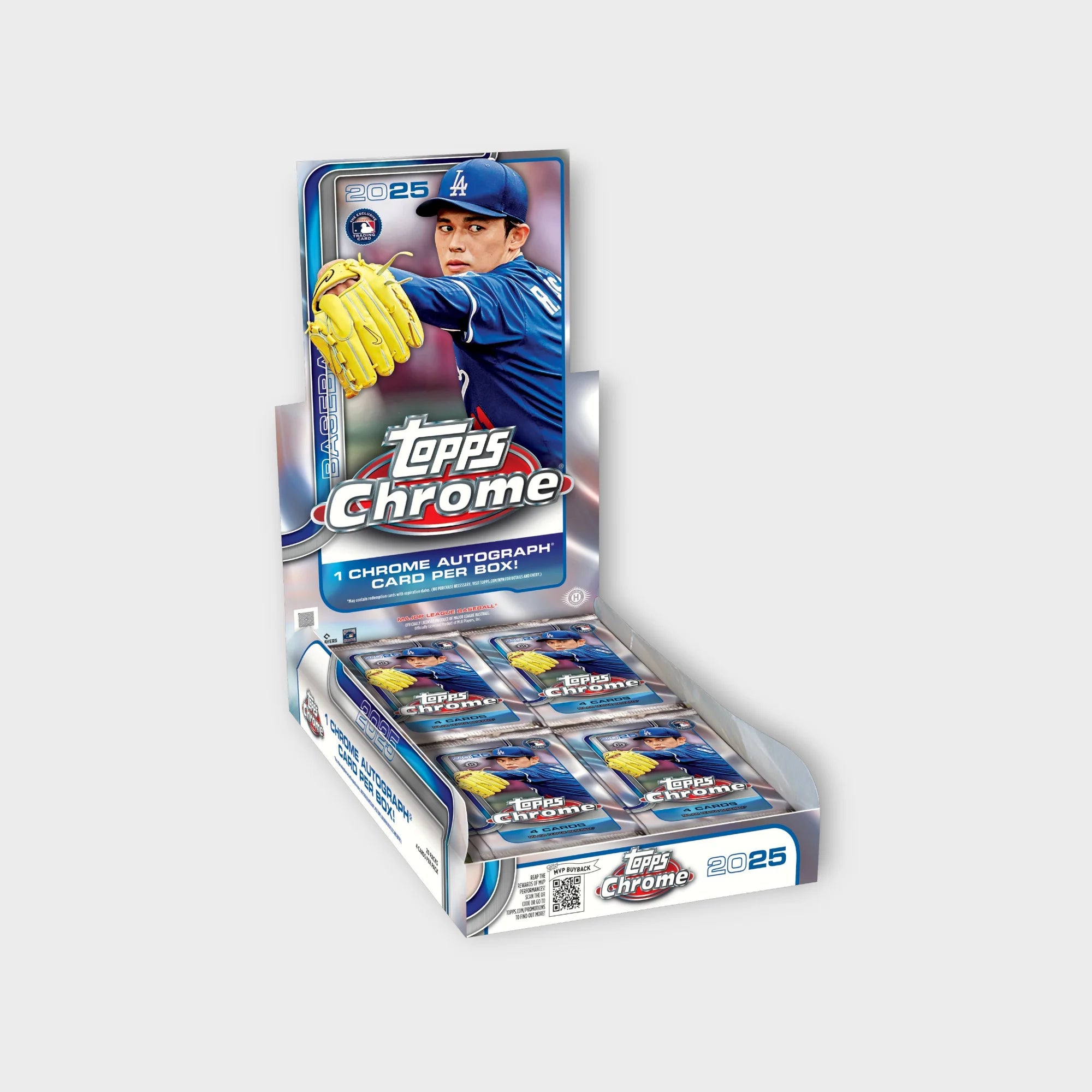2025 Topps Chrome® Baseball - Hobby Box Topps