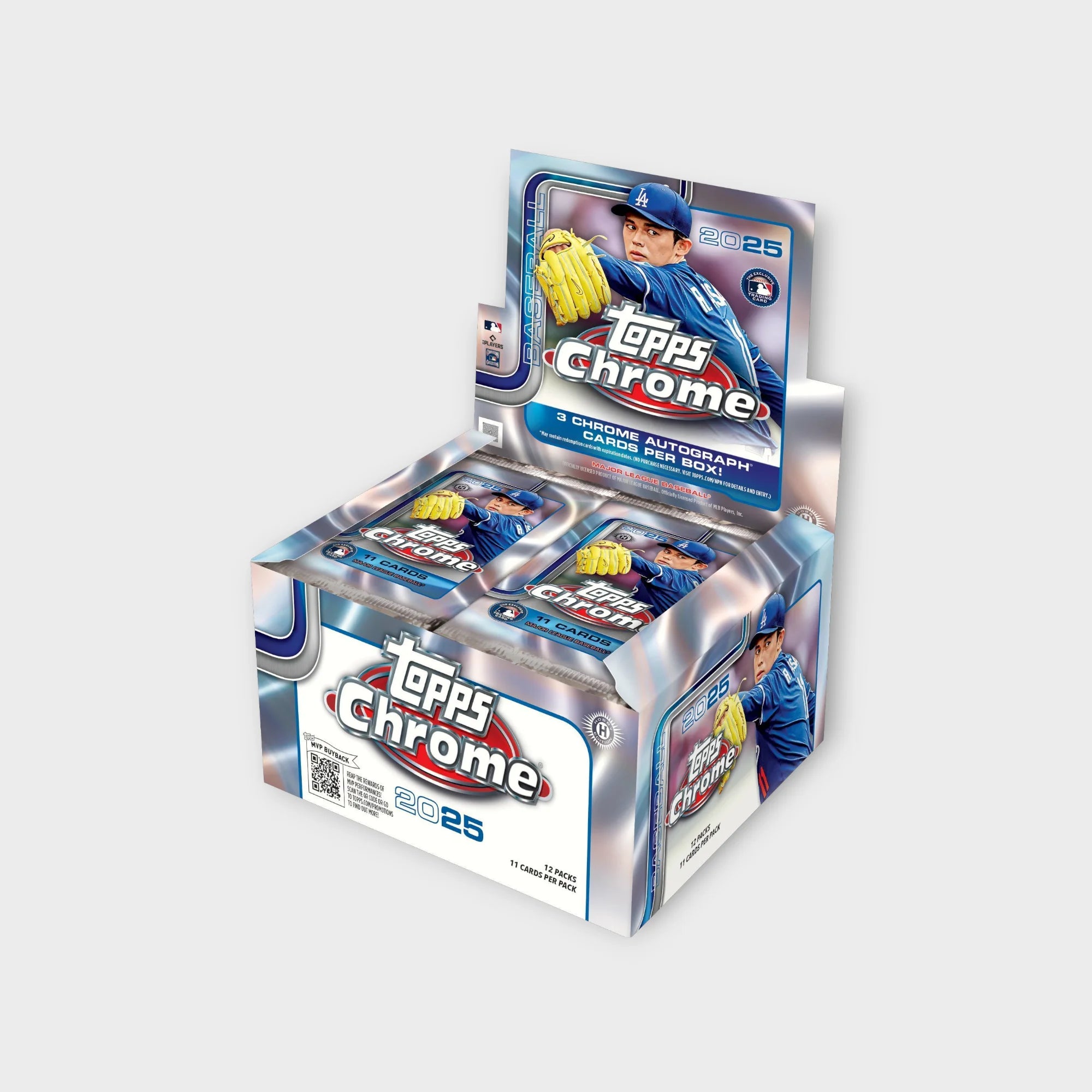 2025 Topps Chrome® Baseball - Hobby Jumbo Box Topps