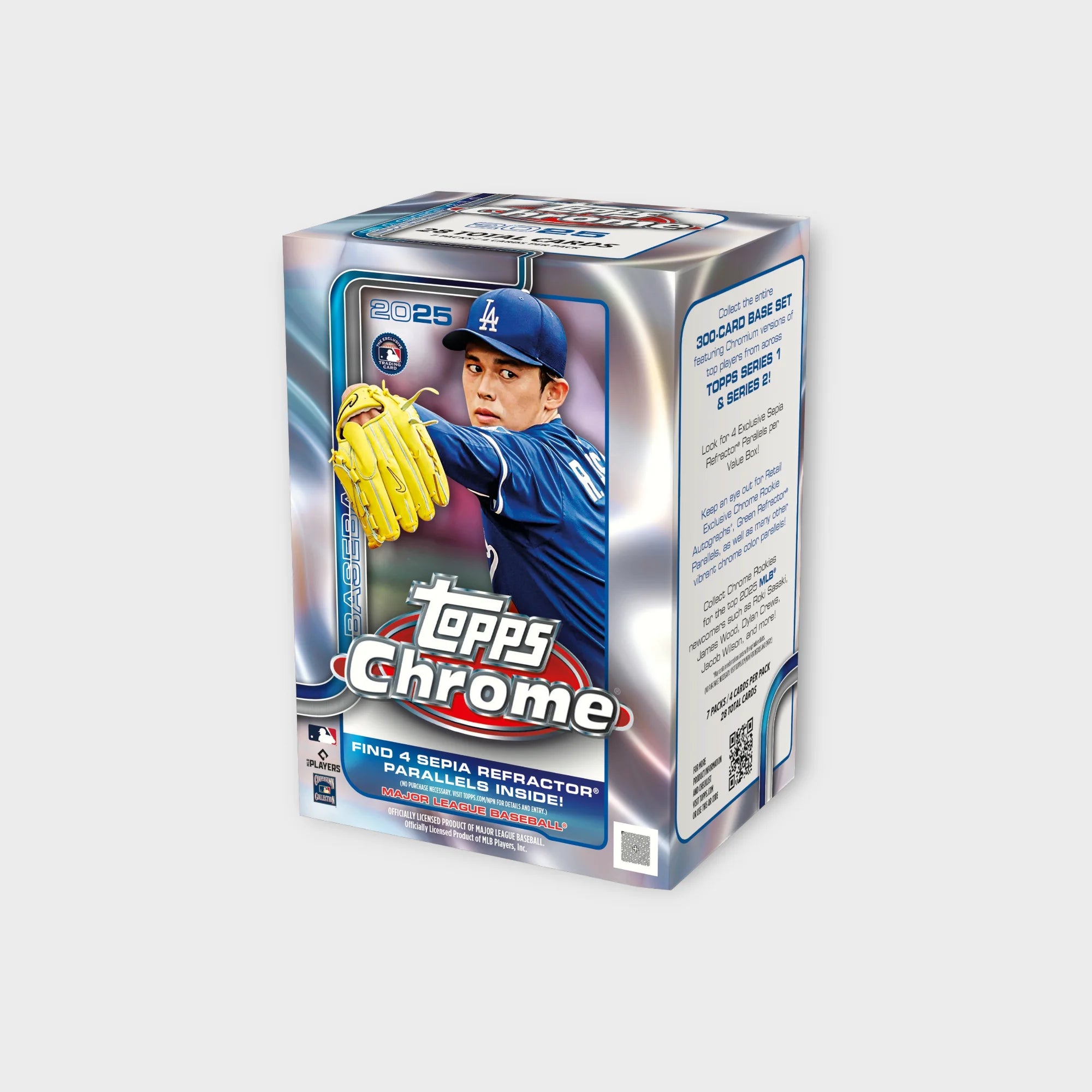 2025 Topps Chrome® Baseball - Value Box Topps