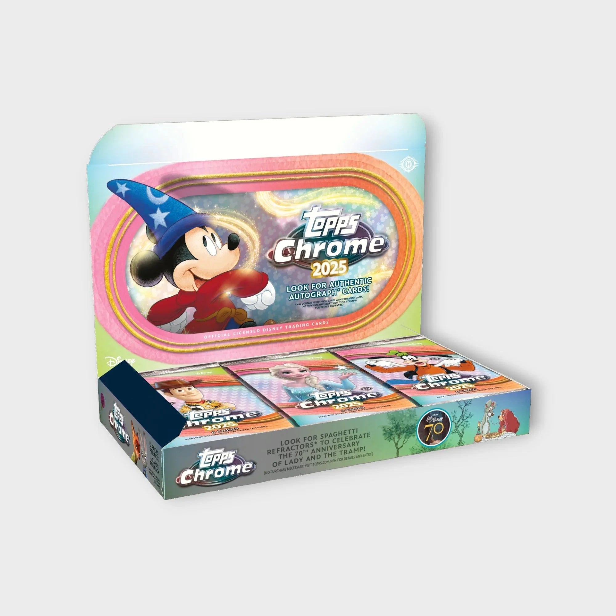 2025 Topps Chrome® Disney - Hobby Box Topps