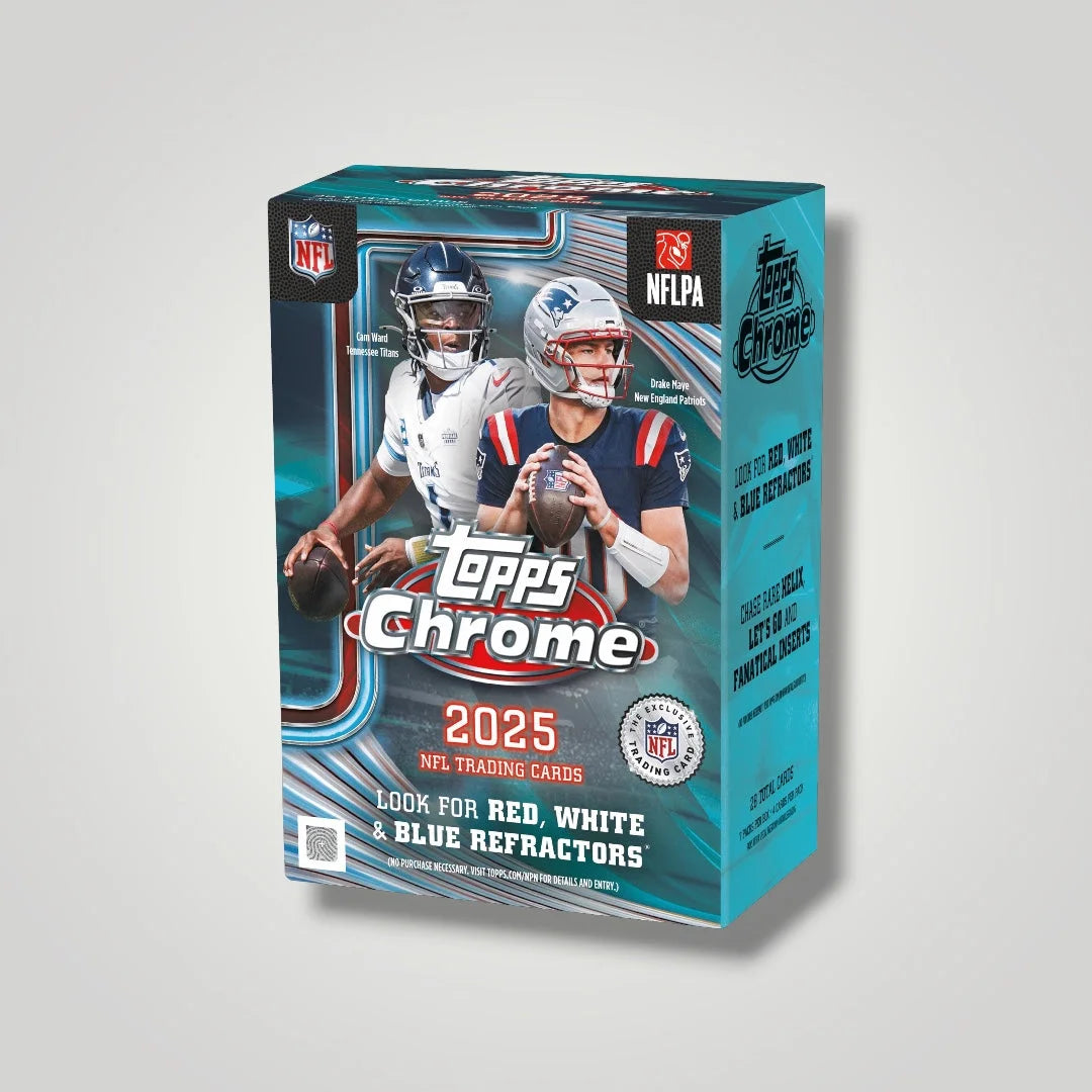 2025 Topps Chrome® Football - Value Box Topps