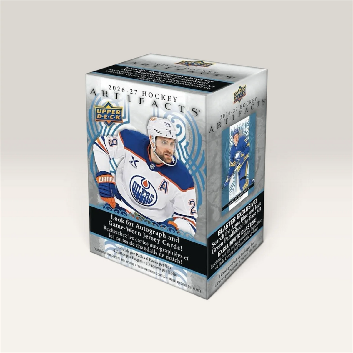 2026-27 Upper Deck Artifacts Hockey Blaster Box Upper Deck