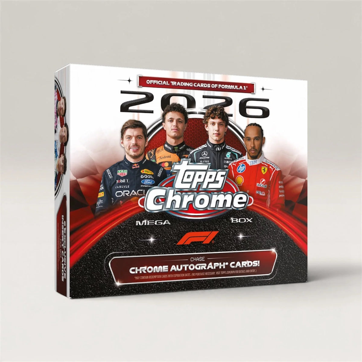 2026 Topps Chrome Formula 1® – Mega Box Topps