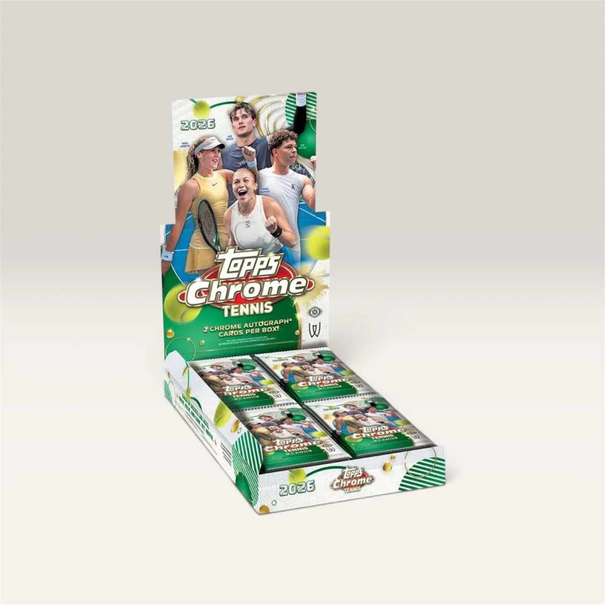 2026 Topps Chrome Tennis – Hobby Box Topps