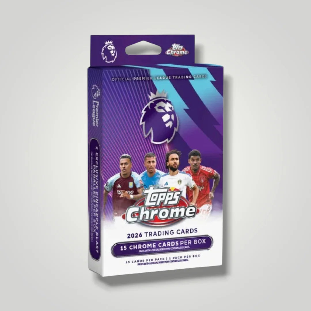 2026 Topps Chrome® Premier League - Hanger Box Topps
